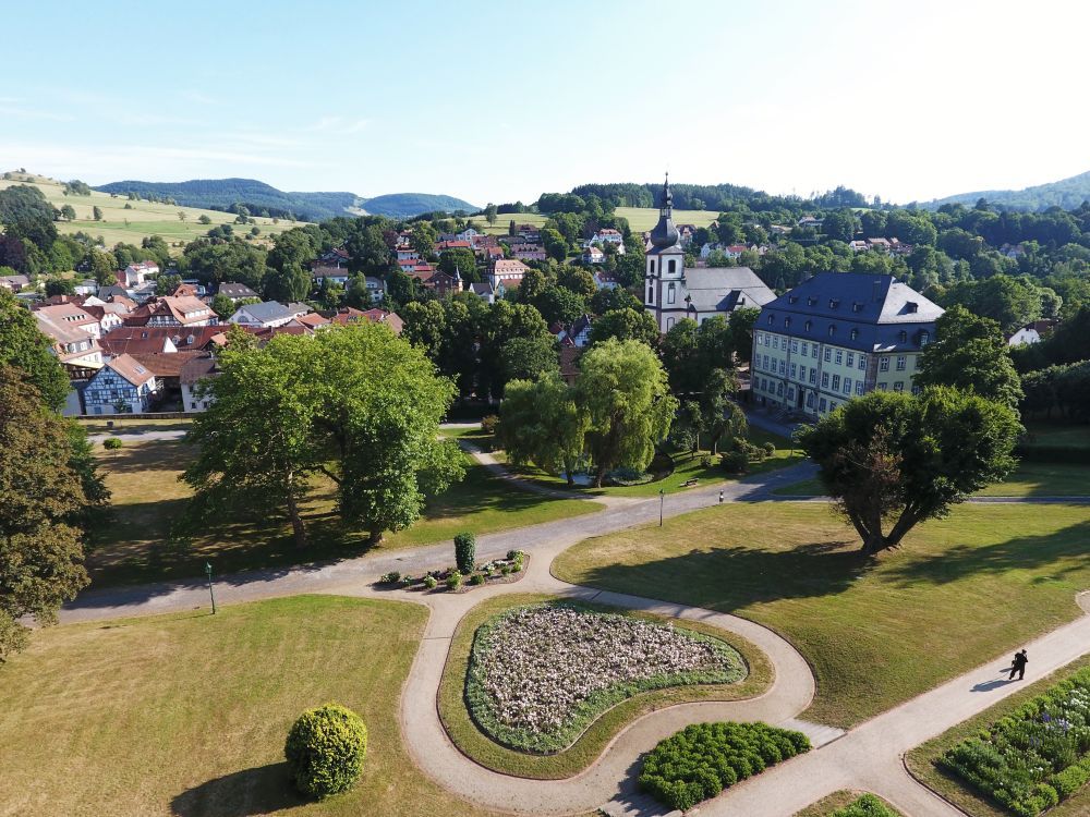 Gersfeld von oben