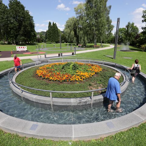 Wassertretbecken im Park der Generationen Bad Soden-Salmünster